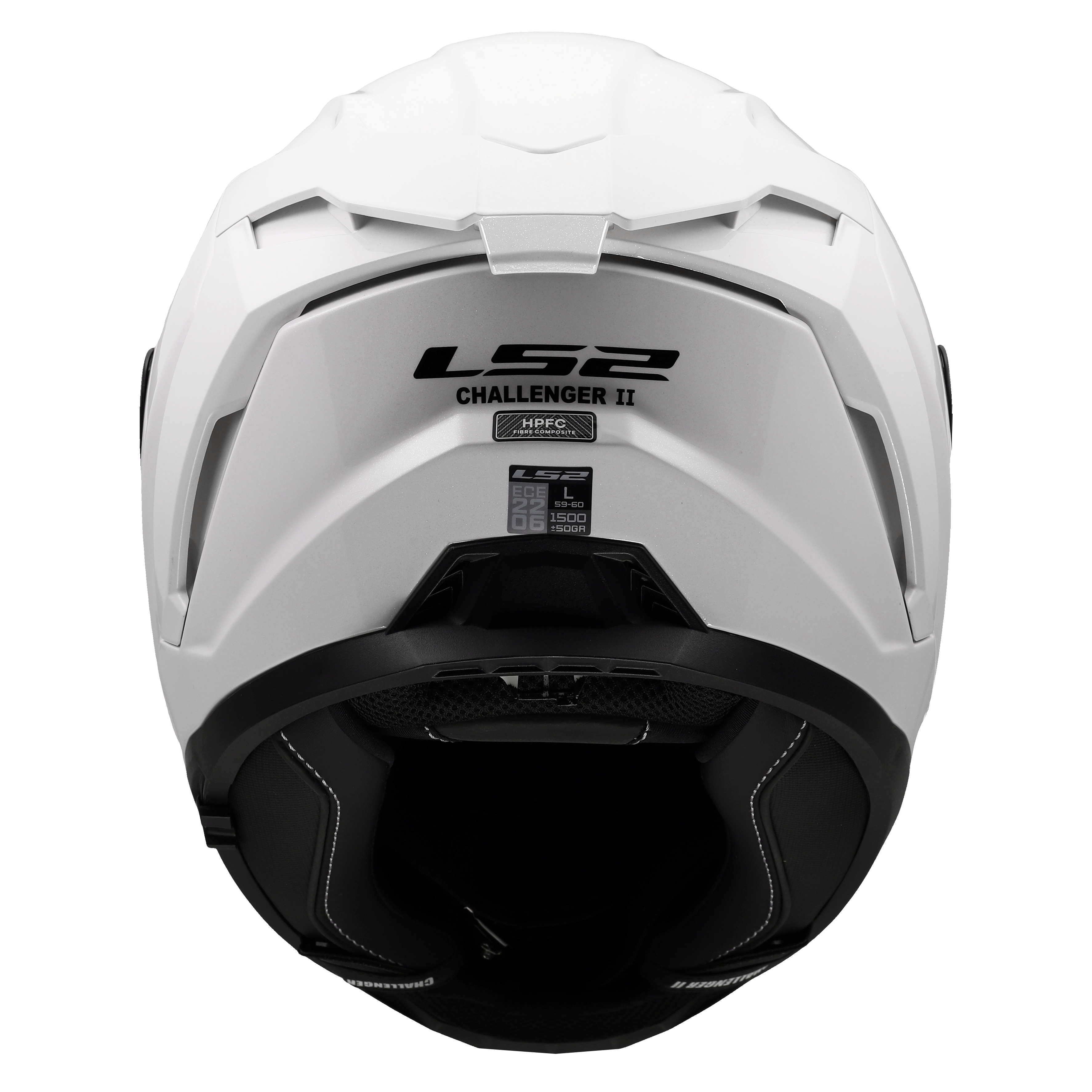 LS2 FF817 CHALLENGER II SOLID WHITE 168170002 4